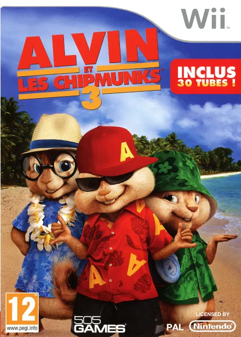 Alvin and the Chipmunks - Chipwrecked (USA) (En,Fr)